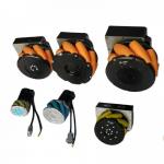 OEM AGV Drive Wheels 300kg Capacity 6 Inch Mecanum Wheels QST0080 for sale