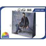 Fancy Cotton Handle Custom Paper Shopping Bags For Clothing Packaging OEM for sale