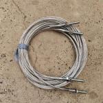 Galvanized Steel Car Lift Cable Corrosion Resistant 8.7/9/14M for sale