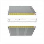 Waterproof Rockwool Insulated Sandwich Panel Composite 0.4mm 0.8mm for sale