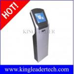Curved and slim touchscreen LCD kiosk with thermal printer custom kiosk design TSK8002 for sale