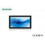 Multi Language Wall Mounted Advertising Display , LCD Wall Mounted Digital Signage for sale