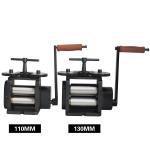 110/130mm Manual Jewellery Rolling Machine Adjustable Press Thickness for sale