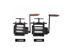 China 110/130mm Manual Jewellery Rolling Machine Adjustable Press Thickness supplier