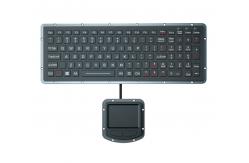 China MIL-STD-810F Waterproof Vandal Proof Ruggedized Keyboard With Carbon On Gold Switch supplier