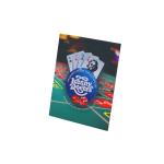 Shiny Music Card Sound Greeting Cards Matte/Glossy Lamination with Button Cell Battery for sale