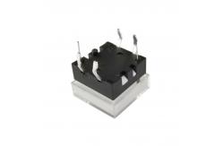 China SPST Normally Open 12mm Square Illuminated Tact Switch supplier