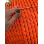 6 Strand Polypropylene PP Combination Rope 16mm For Nets Climbing