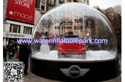 China Christmas 1.0mm PVC Inflatable Bubble Tent Transparent For Advertising supplier