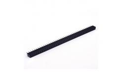 China 1.27 Dual Row 90 Degree Female Header Connector 1.0 AMP supplier
