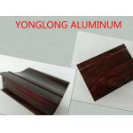 Electrophoresis Aluminum Section Materials / Aluminum Door Profiles for sale