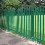 Powder Coated Galvanized Welded Wire Mesh Fence Security Palisade 1800mm High for sale