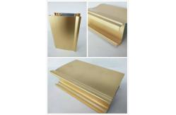 China Rectangle Decorative Anodized Aluminum Profiles Corrosion Resistance supplier