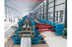China ERW273 Thickness 10mm Automatic Steel Pipe Production Line PLC Control supplier