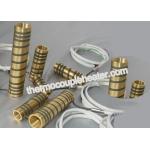 Customized Electric tube Heaters / Hot runner brass pipe heater , CE approved for sale