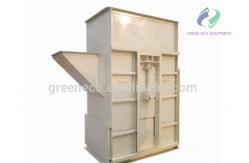 China High Strength Steel Wire Belt Bucket Elevator For Vertically Conveying supplier