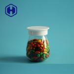 Food Safe PET Jar 3oz Sweets Chocolate Beans Spice Candies Small Packaging 100ml for sale