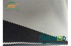 China Double Dot PA Coating Fusible Woven Interlining Soft Handfeeling P2030 Elastic supplier