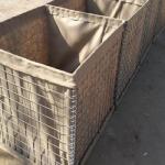 Welded Type Defensive 76.2X76.2mm Hesco Bastion System Flood Control for sale