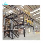 Multi Level Design Warehouse Storage Steel Q235B Mezzanine Flooring Racking Systems