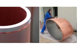 China Continuous Casting Mould Outer Contour Parallel Cr-Plating Copper Mould Tube supplier