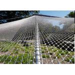 2.5Mm Stainless Steel Zoo Mesh Non Rusting Ferrule Rope Mesh Customizable for sale