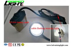 China High Power LED Miners Cap Lamp Impact Resistant For Underground Lighting Safety supplier