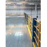 Yellow Multi Tier Mezzanine Rack for Efficient Space Utilization