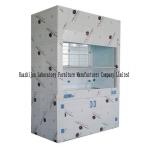 Laboratory PP Fume Hood Cabinet , 2350mm Height Chemical Exhaust Hood for sale