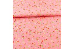 China Bags Lining Fabric / Printed Cotton Canvas With Fine Plain Woven Technics supplier