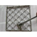 SS316 50mm*50mm Diamond Hole Stainless Steel Helideck Safety Net For Offshore Helicopter Landing Decks Use for sale