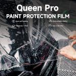 Queen Pro Instant Healing Film Hydrophobic TPU Car Protectiion Film Anti UV Sandproof for sale