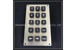 China Ip65 Waterproof Rs232 Keypad Damage Proof With Easy Contact Usb Interface supplier