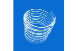 China Precision Spiral Fused Quartz Tube For Temperature Control supplier