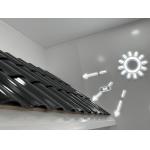 BIPV Modules Curved Solar Roof Tiles Photovoltaic Modern Solar Panel Roof Tiles for sale
