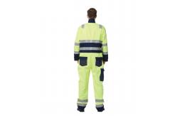 China EN11611 Anti Static Workwear 330gsm Fire Retardant Work Clothes supplier