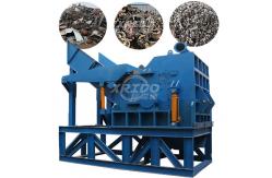 China 1TPH-2TPH Scrap Crusher Machine Iron Steel Crushing Machine Recycle Metal supplier