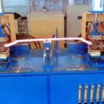 IGBT Electric Heating Treatment Equipment For Automotive Solid Or Hollow Stabilizer Bar for sale