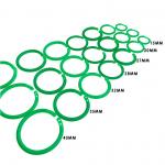 Environmental Protection Double Buckle Opening Ring 18mm 22mm For Document Binding for sale