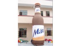 China Inflatable advertising giant bottle for juice and beer using supplier