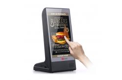 China Restaurant 1080P HD Table Top Digital Signage WiFi Dual Power Bank Menu supplier