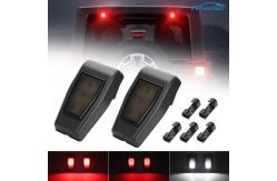China Jeep Wrangler Spare Tire 3rd Brake Light 5W Jeep Back Window Hinge Cover supplier