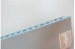 China Lightweight Blue Terracotta Facade Panels Stable For Building Curtain Wall supplier