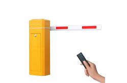 China Parking Air Wave Switch Fence Boom Barrier Arm 3m With Brushless Motor supplier