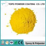 RAL1012 lemon yellow electrostatic thermoset powder coating  for lighting fixtures for sale