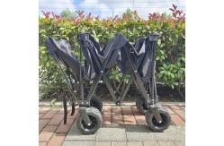 China Foldable Picnic Camping Cart Portable Storage Beach Trolley Collapsible Folding Wagon supplier