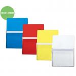 PVC Dry Erase Whiteboard Pen Holders Transparent Blue Yellow White ODM