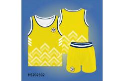 China Personalized Custom Basketball Jerseys Permeable 100% Polyester S-5XL Size supplier