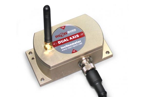 Slope Wireless Inclinometer Sensor 480MHz WIFI Dual Axis