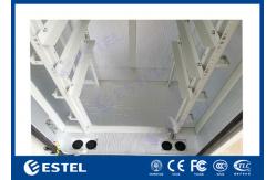China IP55 Outdoor 19 Inch Rack Outdoor Cabinet Anti Corrosion Powder Coating supplier